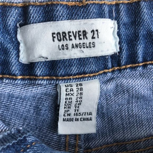 Forever 21 jean shorts - Picture 3 of 3